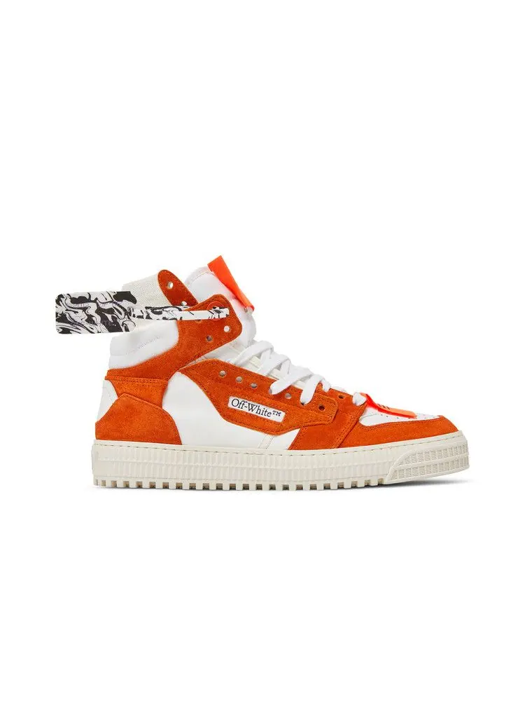 Кроссовки Off-White Off-White Off-Court 3.0 High 'White Orange' — изображение 2 из 9, белый/оранжевый