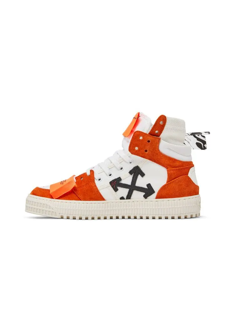 Кроссовки Off-White Off-White Off-Court 3.0 High 'White Orange' — изображение 4 из 9, белый/оранжевый