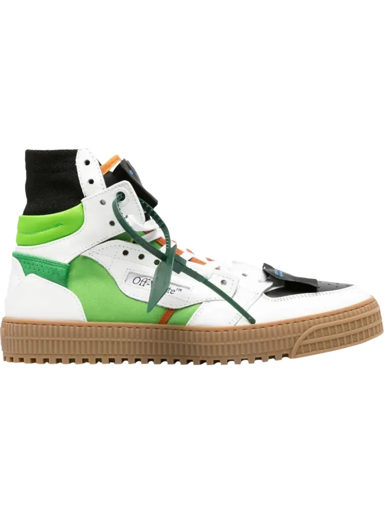 Кроссовки Off-White Off-Court 3.0 High 'White Black Green' — изображение 1 из 1, белый