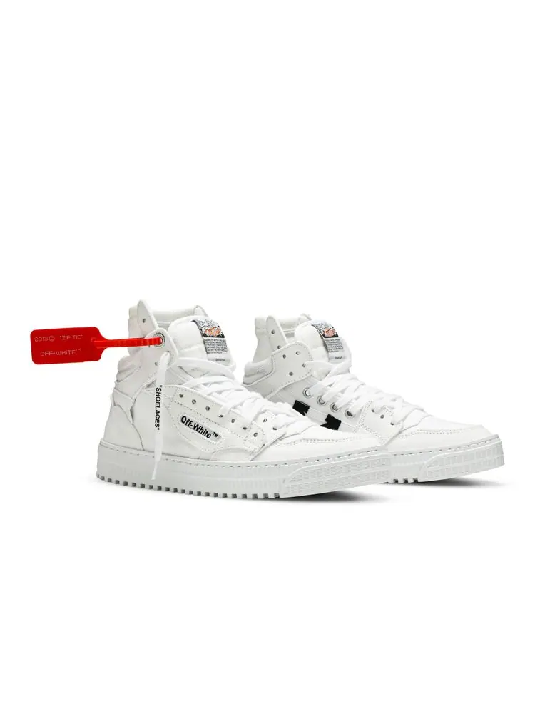 Кроссовки Off-White Off-Court High 'White' — изображение 8 из 8, белый