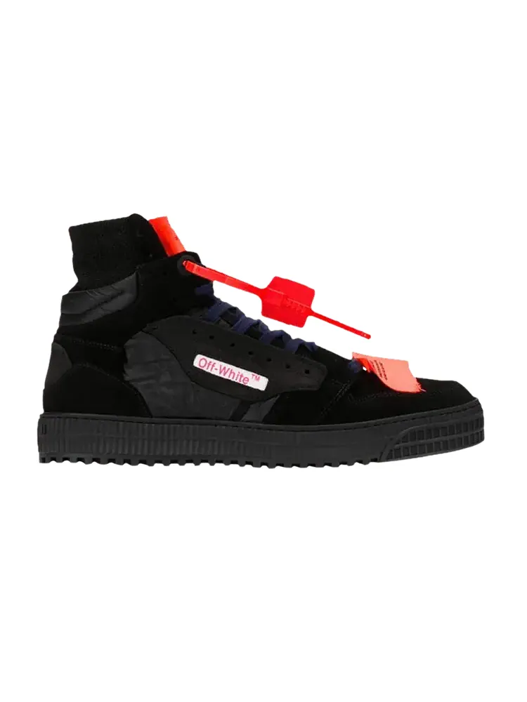 Кроссовки Off-White Off-Court High — изображение 1 из 1, черный оранжевый