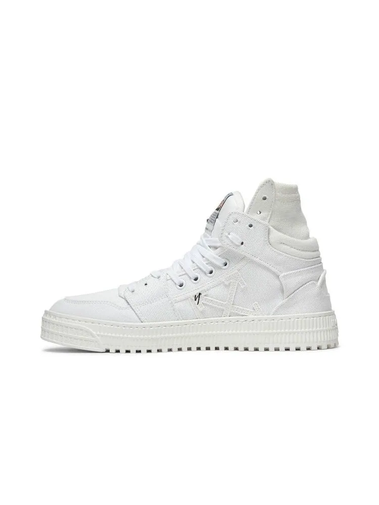 Кроссовки Off-White Off-White Off-Court High 'White' — изображение 4 из 9, белый/белый