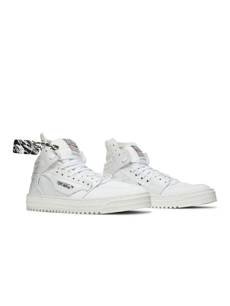 Кроссовки Off-White Off-White Off-Court High 'White' — изображение 9 из 9, белый/белый