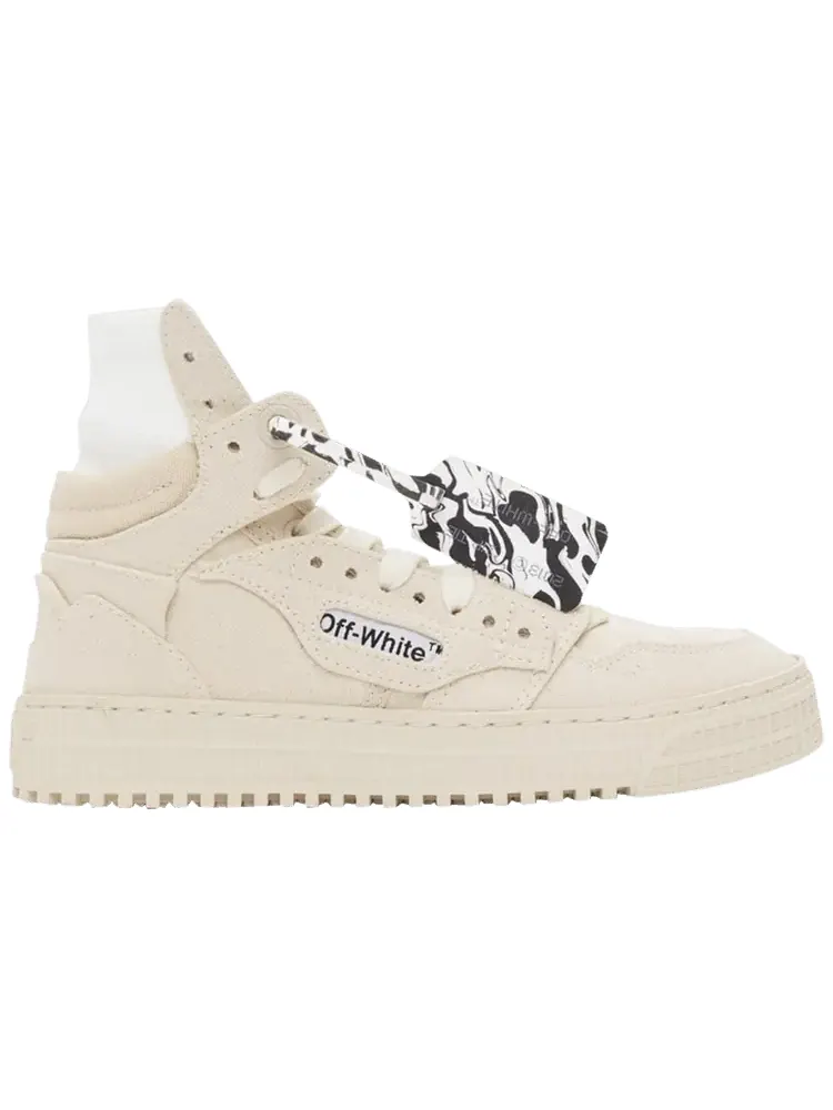 Кроссовки Off-White Off-Court High 'Beige' — изображение 1 из 1, бежевый