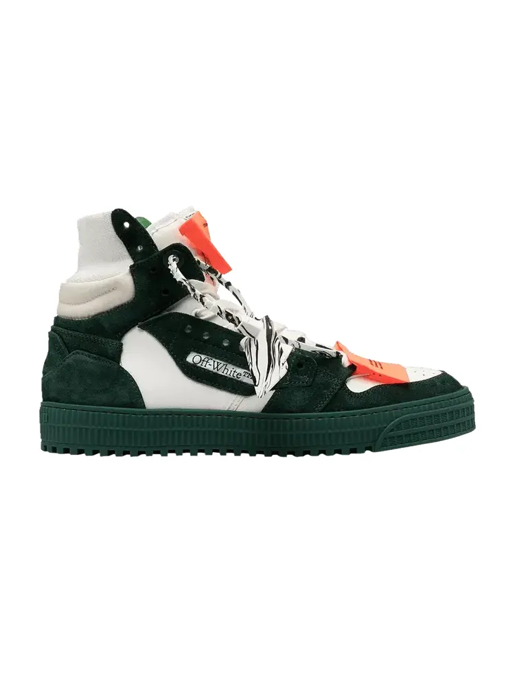 Кроссовки Off-White Off-White Off-Court High 'Forest Green' — изображение 1 из 1, зеленый/белый