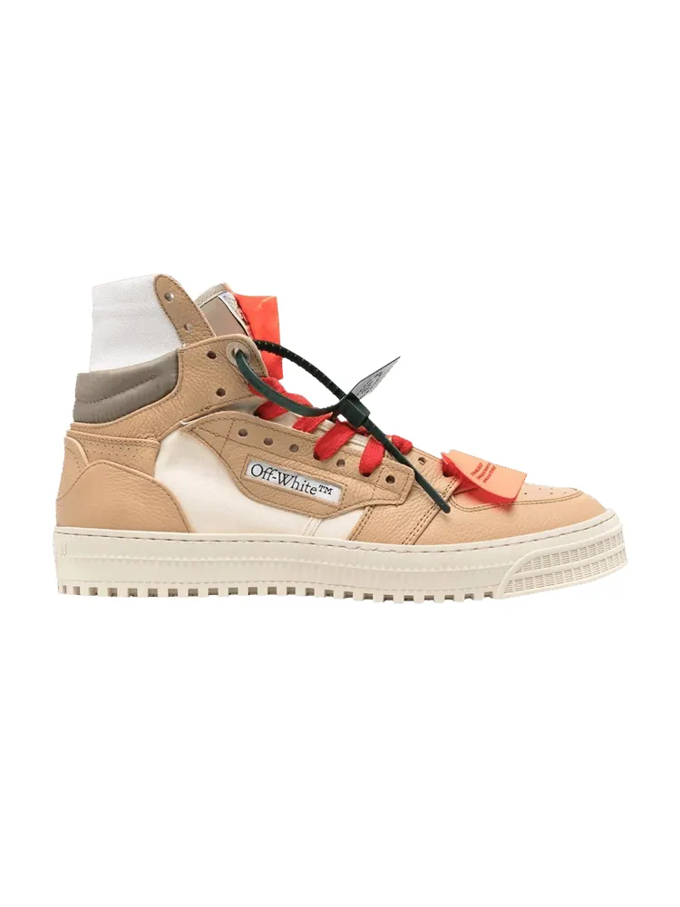 Кроссовки Off-White Off-White Off-Court 3.0 High 'Latte Beige' — изображение 1 из 1, бежевый/мульти