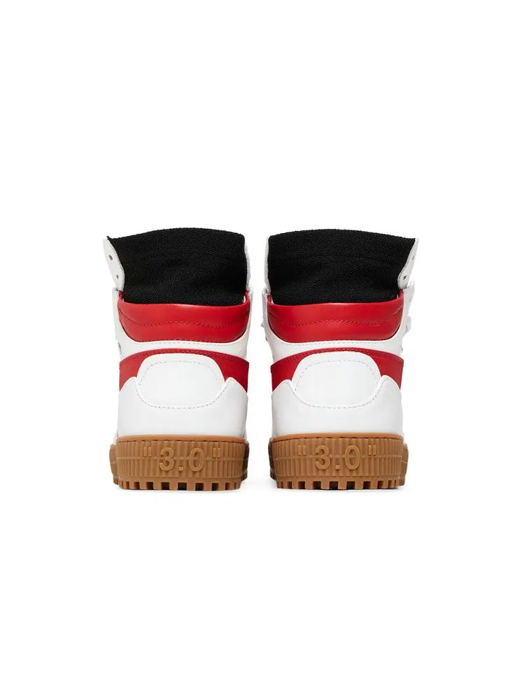 Кроссовки Off-White Off-White Off-Court 3.0 High 'White Red Gum' — изображение 7 из 9, красный/белый