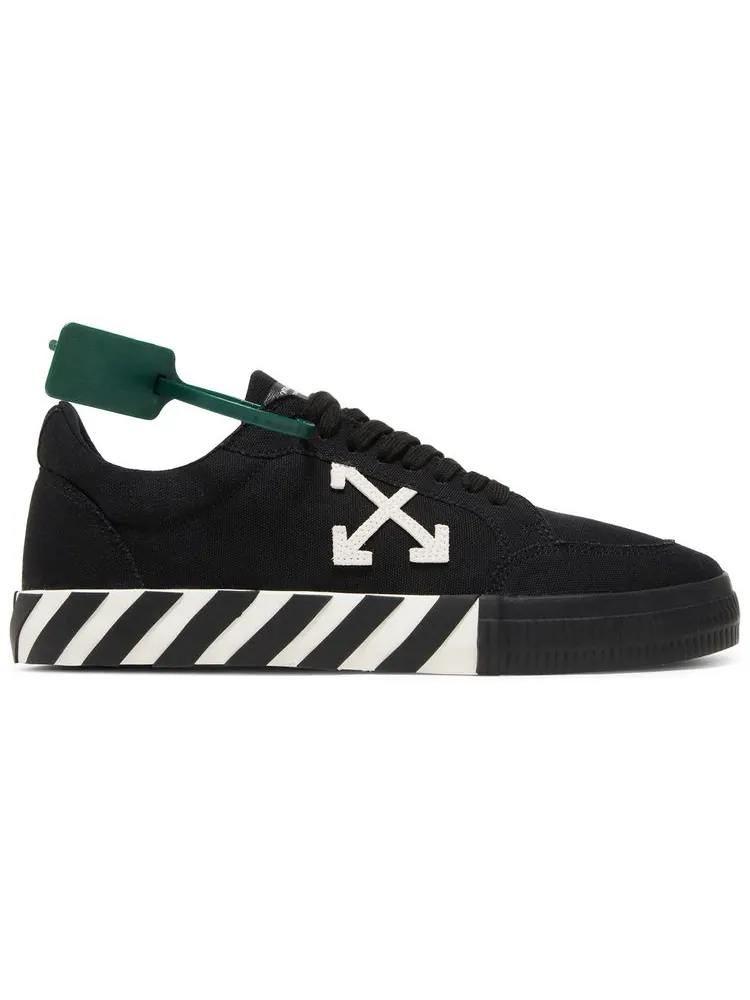 Кроссовки Off-White Vulc Sneaker 'Black White' — изображение 1 из 8, черный