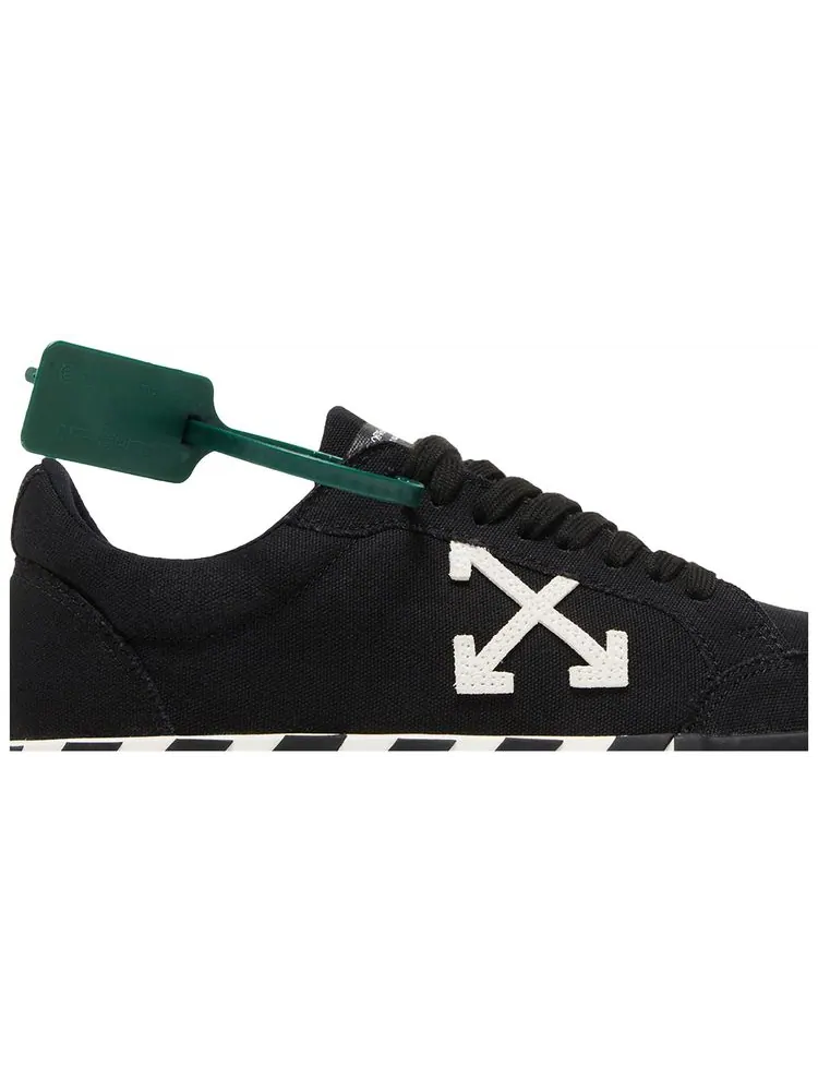 Кроссовки Off-White Vulc Sneaker 'Black White' — изображение 2 из 8, черный