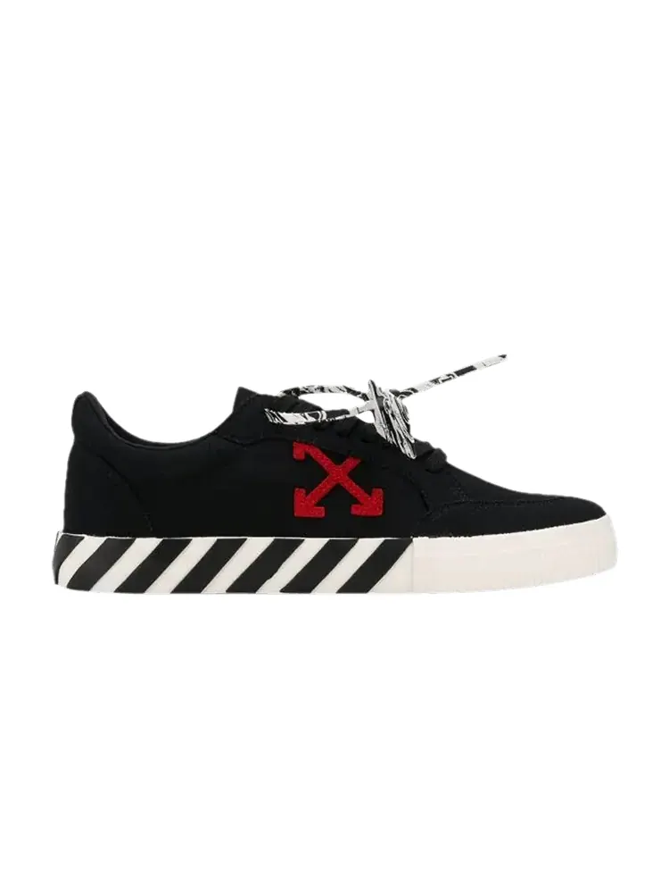 Кроссовки Off-White Off-White Vulc Low 'Black Red' — изображение 1 из 1, черный/красный