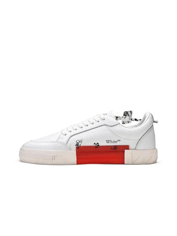 Кроссовки Off-White Off-White Vulc Sneaker Low 'White Iridescent' — изображение 4 из 9, темно-синий/белый