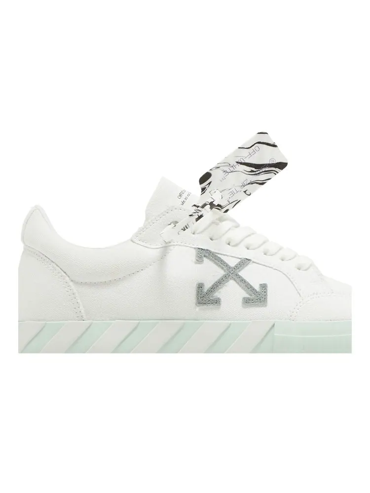 Кроссовки Off-White Vulc Sneaker 'White Mint' — изображение 2 из 8, белый