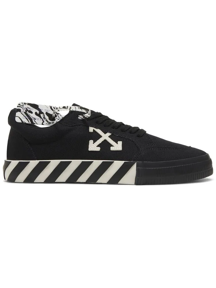 Кроссовки Off-White Vulc Sneaker Low 'Black White' — изображение 1 из 8, черный