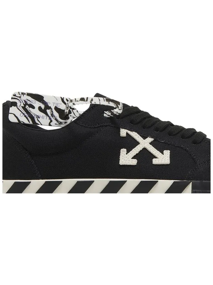 Кроссовки Off-White Vulc Sneaker Low 'Black White' — изображение 2 из 8, черный