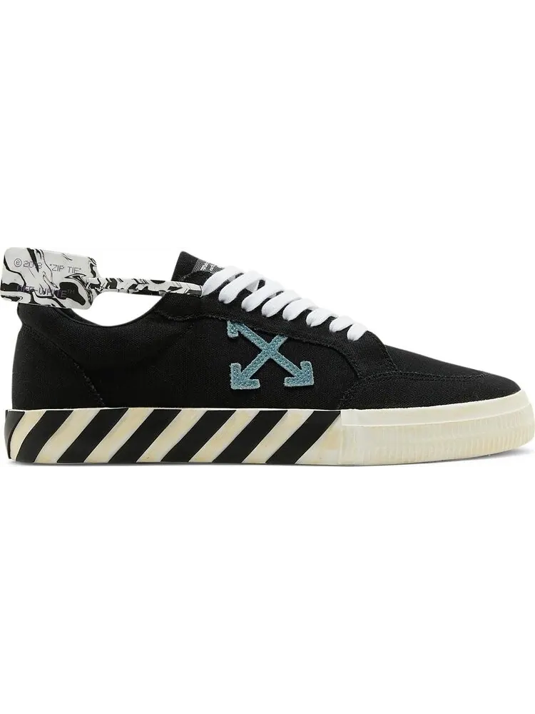 Кроссовки Off-White Vulc Sneaker Black White — изображение 1 из 8, черный