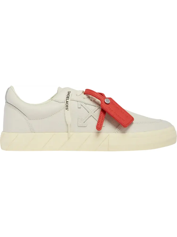 Кроссовки Off-White Vulc Sneaker 'Off White Leather' — изображение 1 из 1, белый