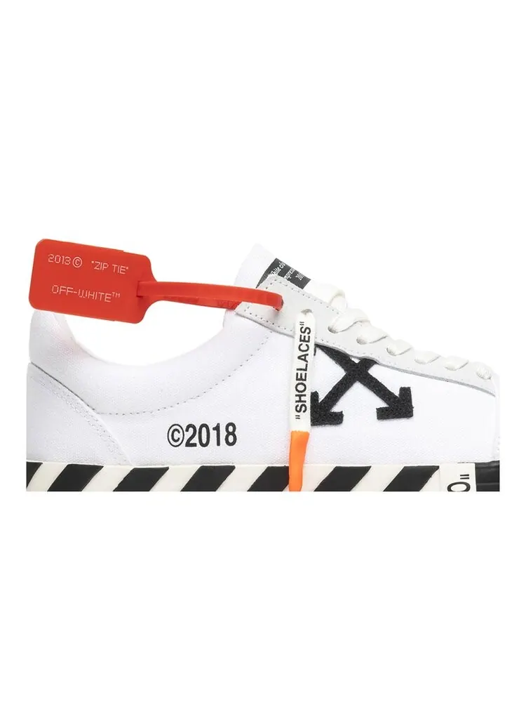 Кроссовки Off-White Vulc Low Top 'White' — изображение 2 из 4, белый