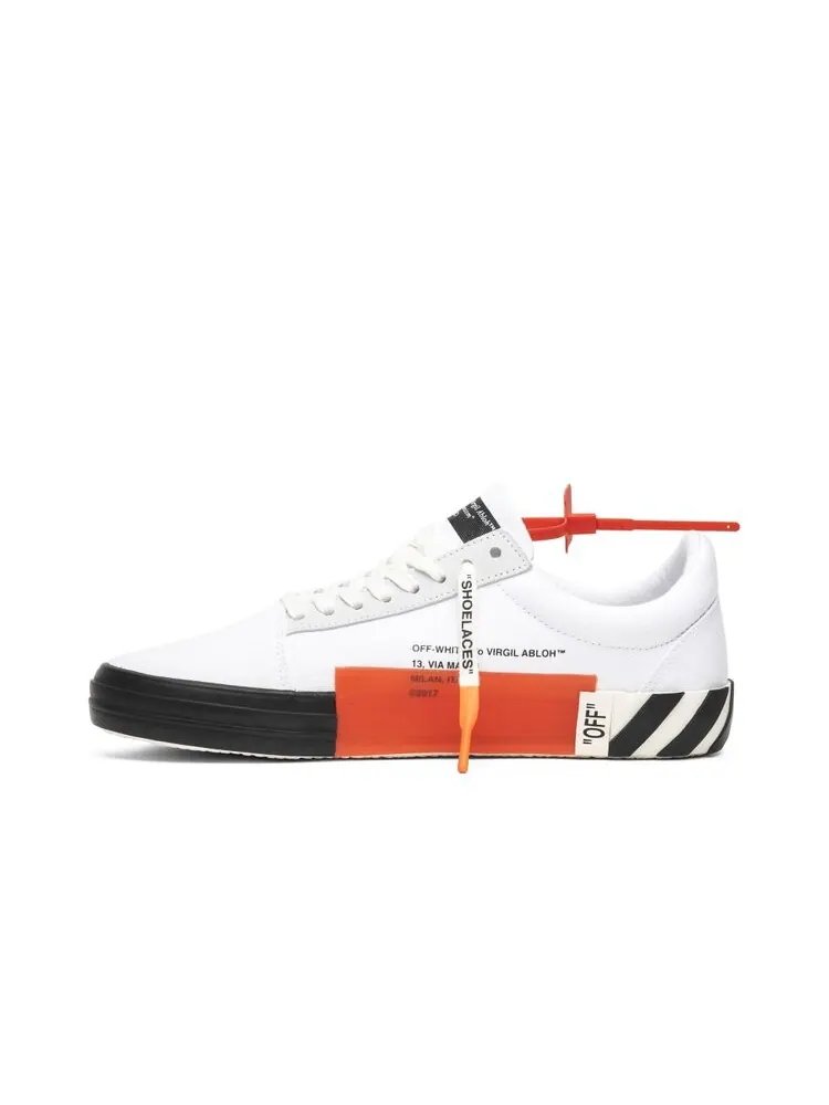 Кроссовки Off-White Vulc Low Top 'White' — изображение 3 из 4, белый