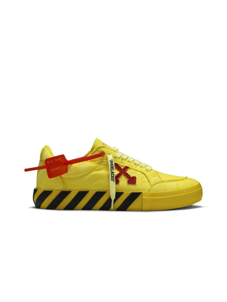 Кроссовки Off-White Vulc Sneaker — изображение 1 из 8, желтый красный