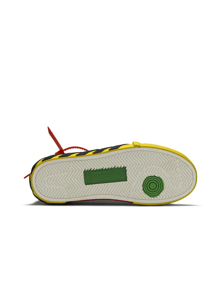 Кроссовки Off-White Vulc Sneaker — изображение 4 из 8, желтый красный