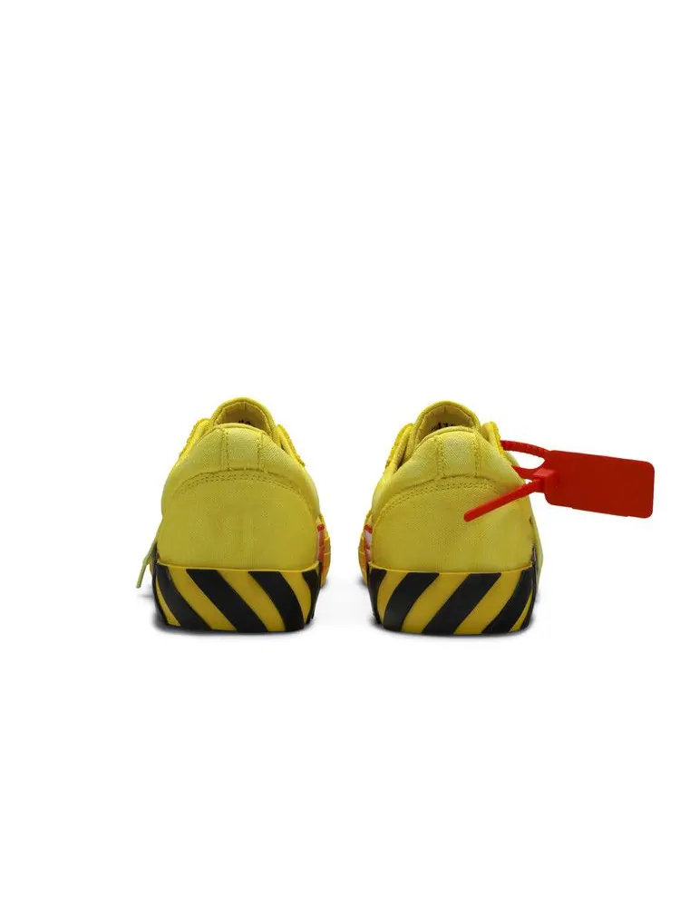 Кроссовки Off-White Vulc Sneaker — изображение 6 из 8, желтый красный