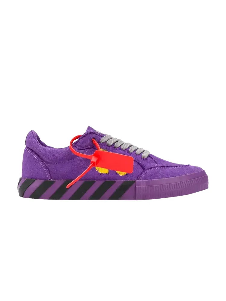 Кроссовки Off-White Vulcanized Low — изображение 1 из 1, фиолетовый желтый