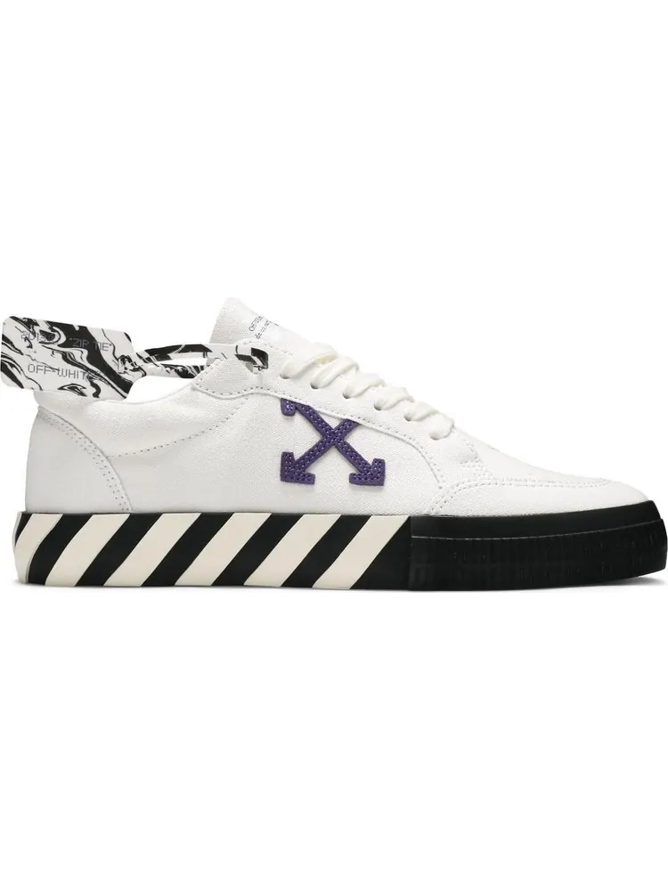 Кроссовки Off-White Vulc Sneaker Low White Purple — изображение 1 из 8, белый