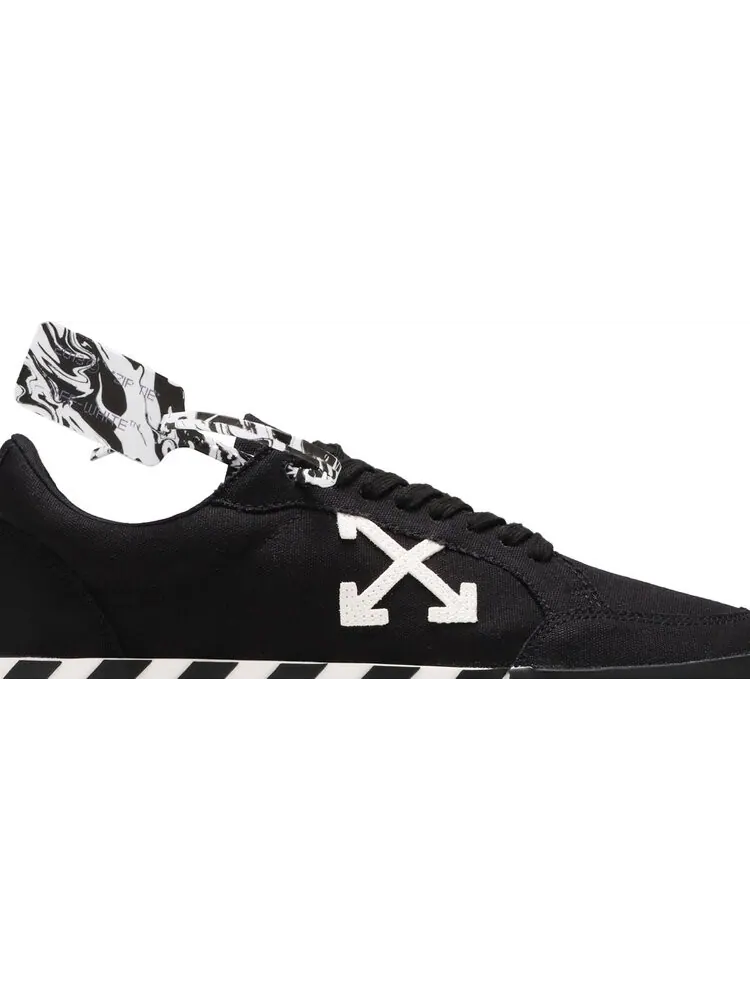 Кроссовки Off-White Vulc Sneaker Low Black White — изображение 2 из 8, черный