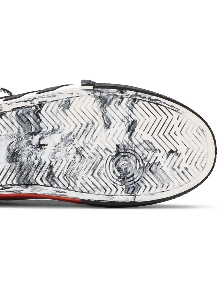 Кроссовки Off-White Vulc Sneaker Low Black White — изображение 5 из 8, черный