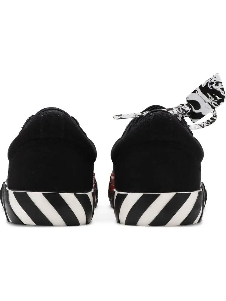 Кроссовки Off-White Vulc Sneaker Low Black White — изображение 6 из 8, черный