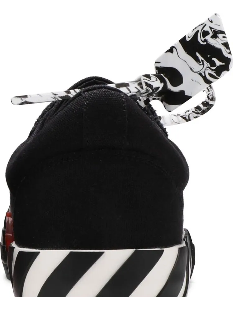 Кроссовки Off-White Vulc Sneaker Low Black White — изображение 7 из 8, черный