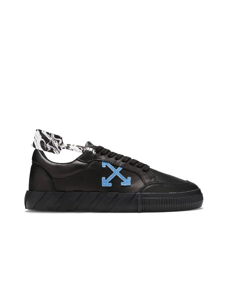 Кроссовки Off-White Off-White Vulc Sneaker Low 'Black Blue' — изображение 2 из 9, черный/синий