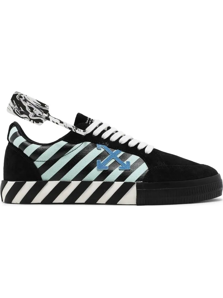 Кроссовки Off-White Vulc Sneaker Low Black Green — изображение 1 из 8, черный