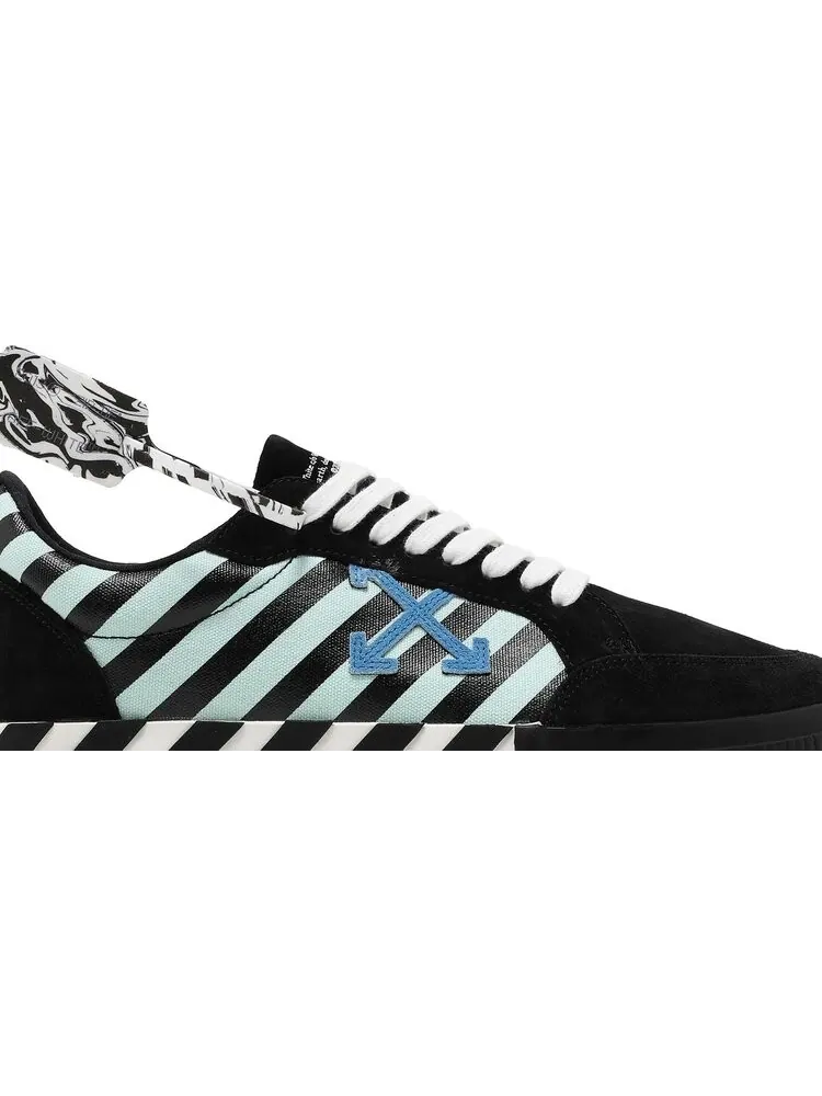 Кроссовки Off-White Vulc Sneaker Low Black Green — изображение 2 из 8, черный