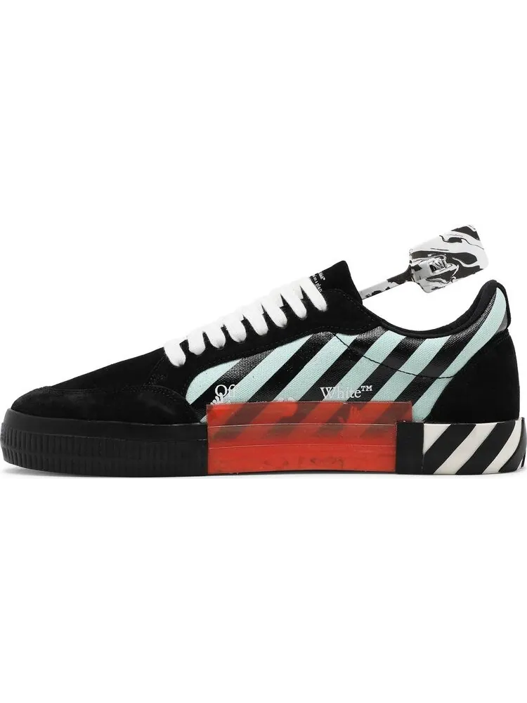 Кроссовки Off-White Vulc Sneaker Low Black Green — изображение 3 из 8, черный