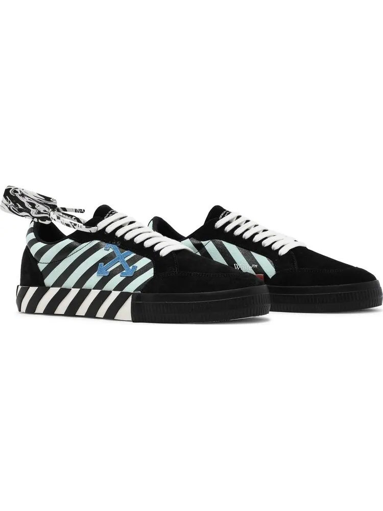 Кроссовки Off-White Vulc Sneaker Low Black Green — изображение 8 из 8, черный