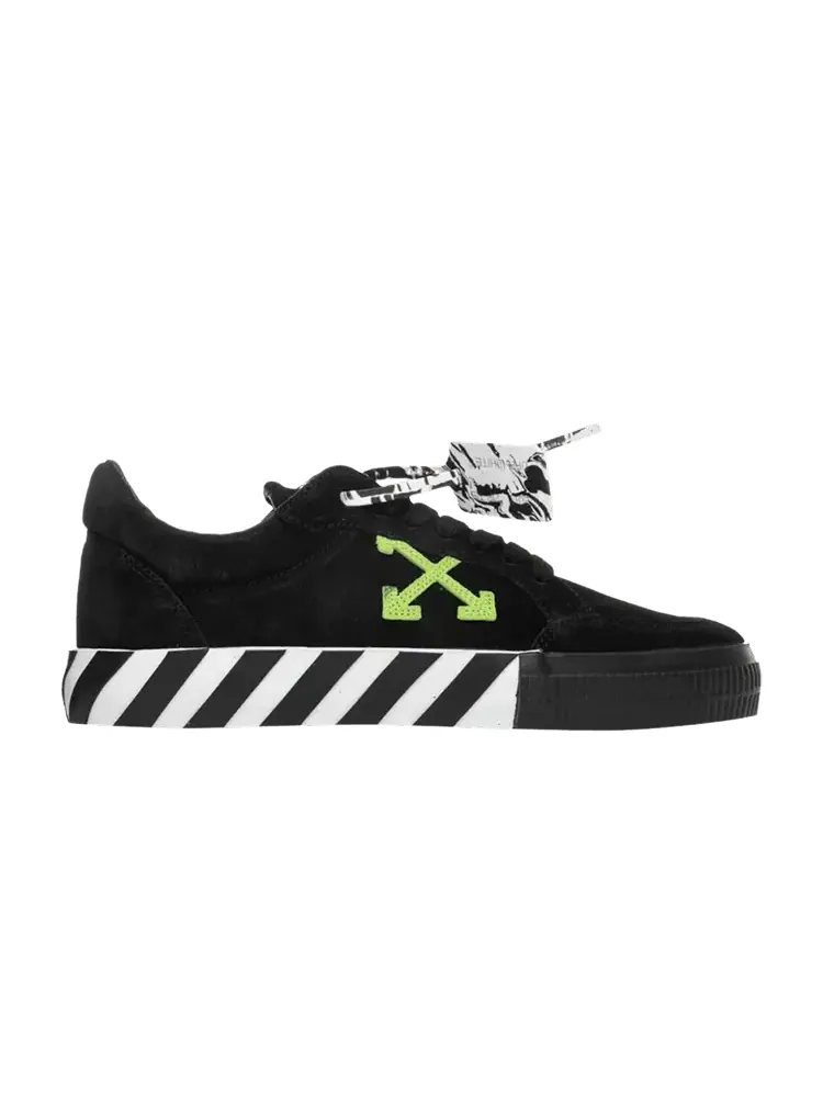 Кроссовки Off-White Off-White Vulc Sneaker 'Black White Green' — изображение 1 из 1, черный/зеленый/белый