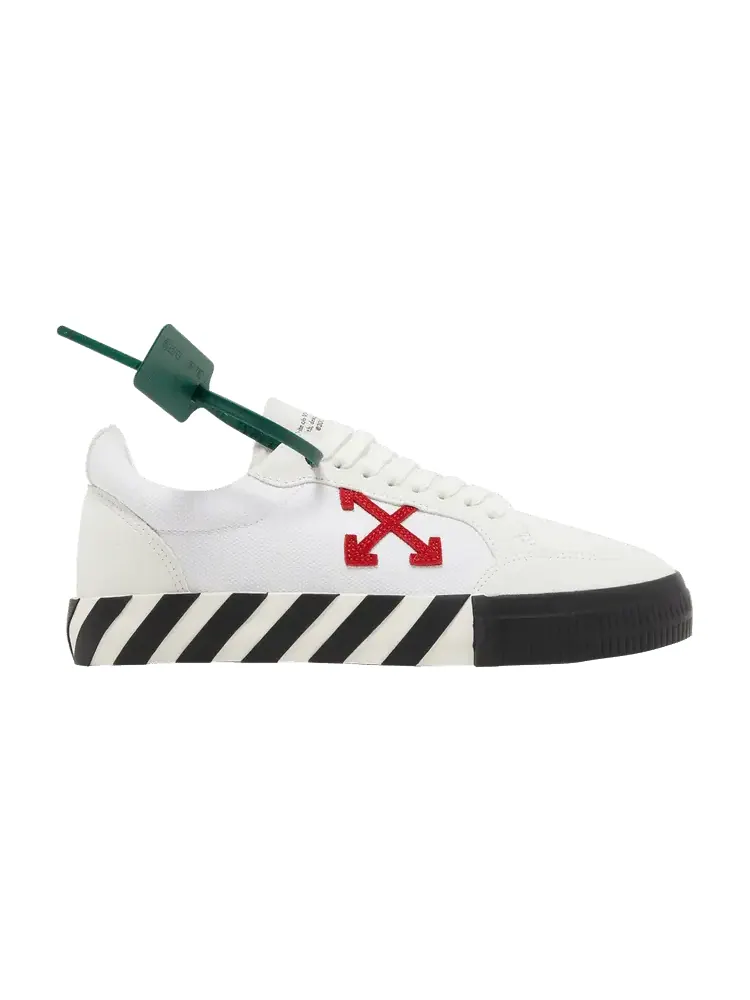 Кроссовки Off-White Off-White Vulc Sneaker 'White Red' — изображение 1 из 9, белый/красный/черный