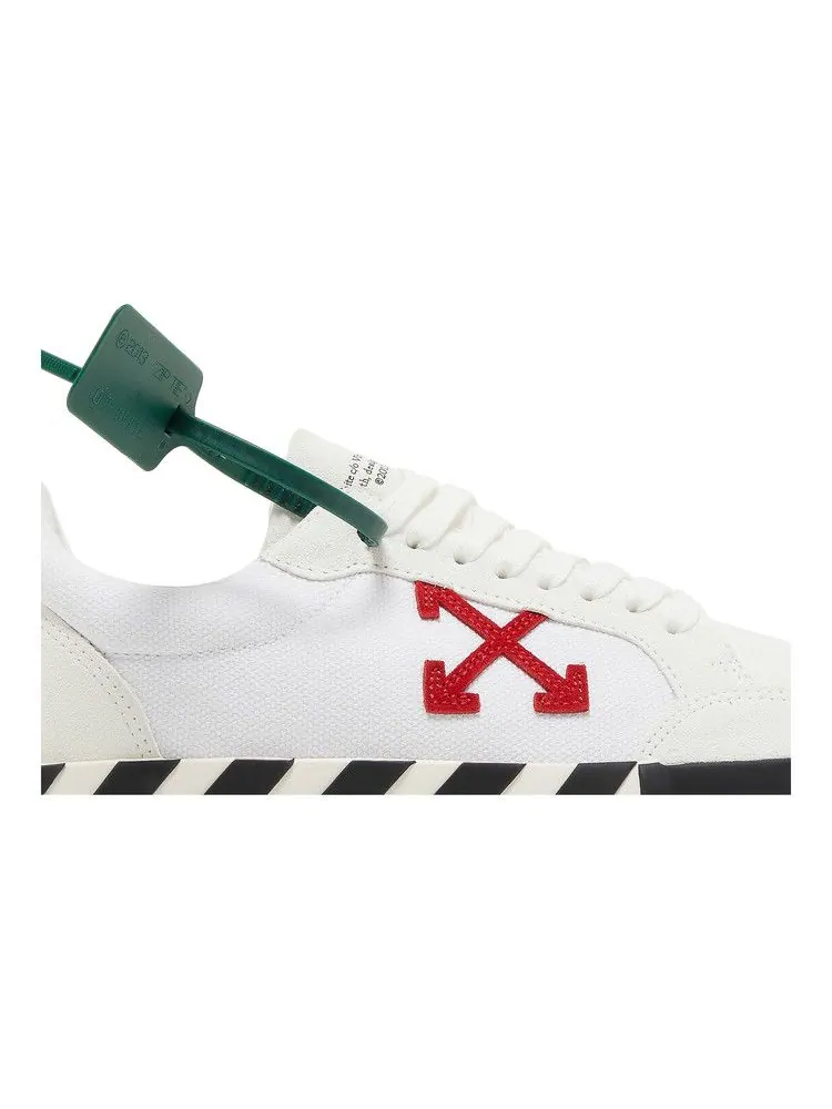 Кроссовки Off-White Off-White Vulc Sneaker 'White Red' — изображение 3 из 9, белый/красный/черный