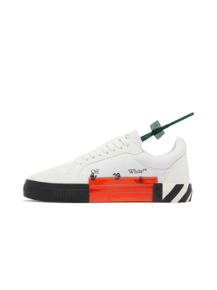 Кроссовки Off-White Off-White Vulc Sneaker 'White Red' — изображение 4 из 9, белый/красный/черный