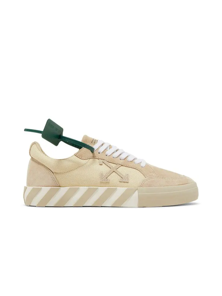 Кроссовки Off-White Off-White Vulc Sneaker 'Beige' — изображение 2 из 9, бежевый