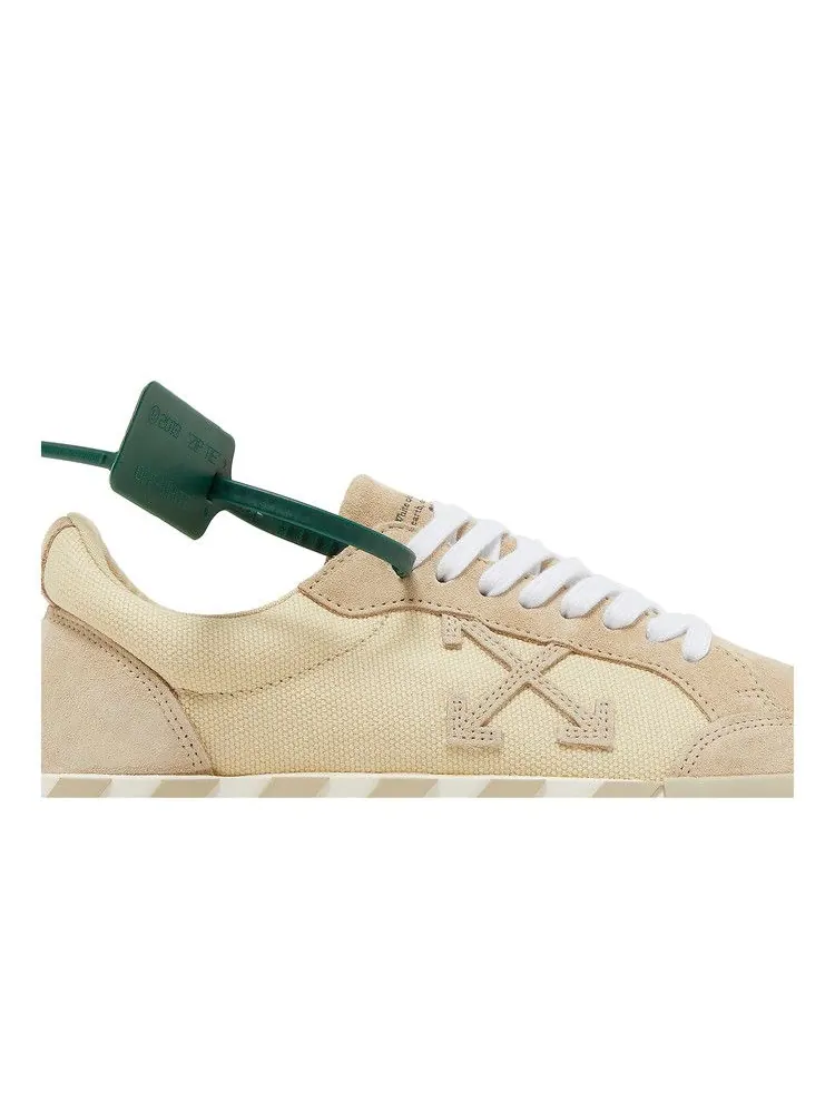 Кроссовки Off-White Off-White Vulc Sneaker 'Beige' — изображение 3 из 9, бежевый