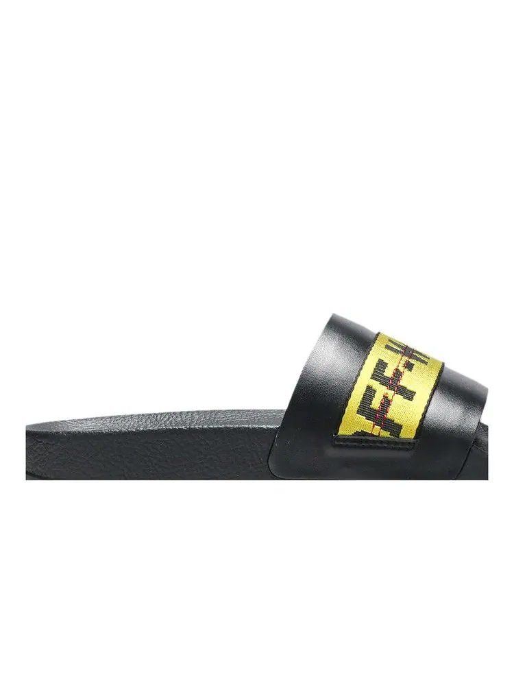 Шлепанцы Off-White Industrial Sliders — изображение 2 из 8, черный