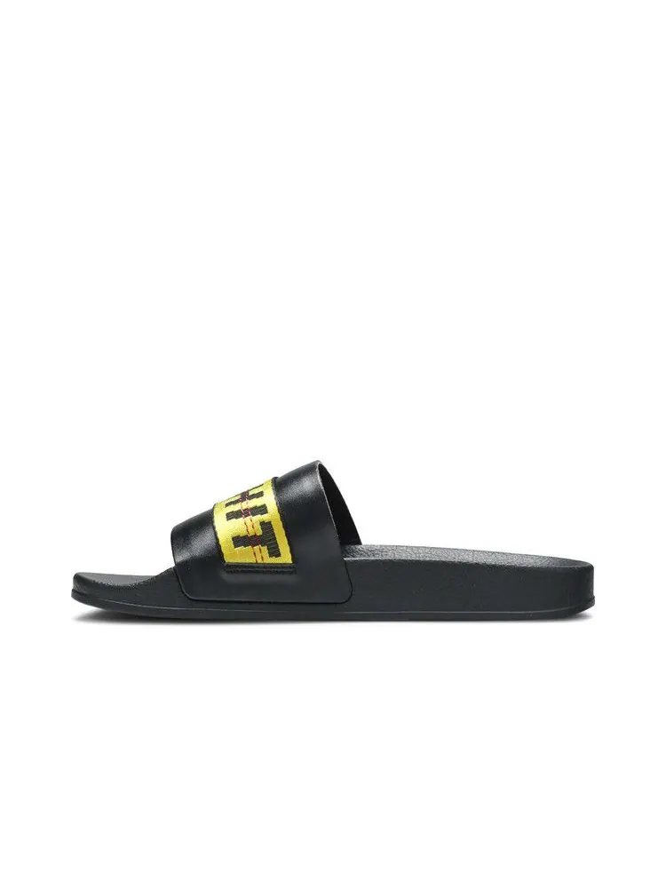 Шлепанцы Off-White Industrial Sliders — изображение 3 из 8, черный