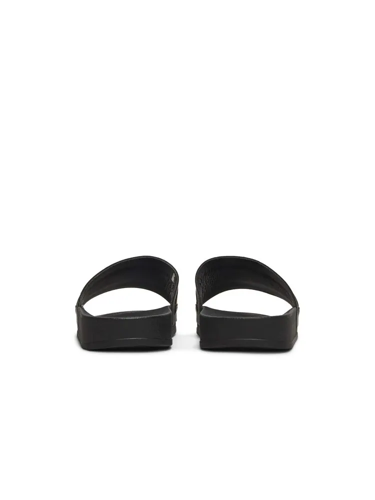 Шлепанцы Off-White Industrial Sliders 'Black Yellow' — изображение 6 из 8, черный