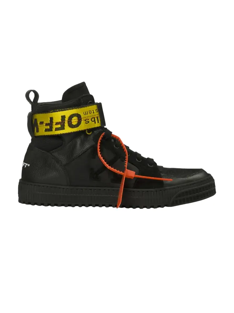Кроссовки Off-White High Top Sneaker 'Black' — изображение 1 из 1, черный
