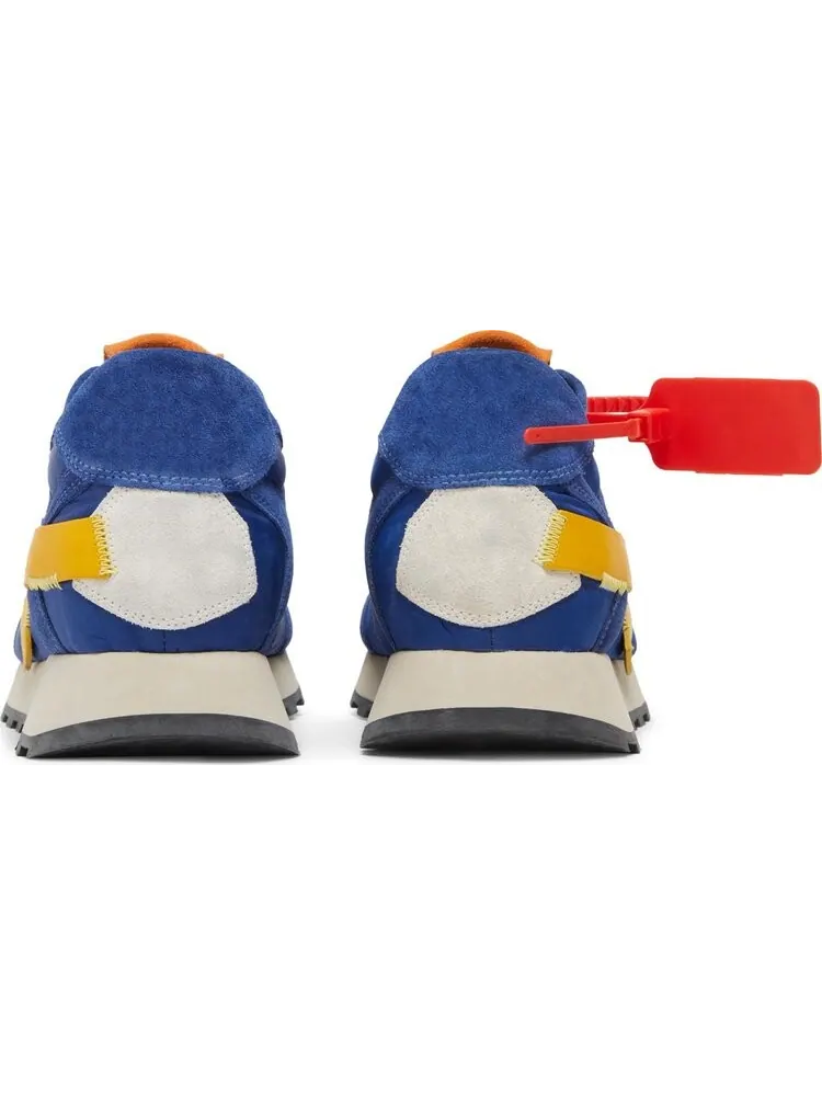 Кроссовки Off-White Arrow Blue Yellow — изображение 6 из 8, синий