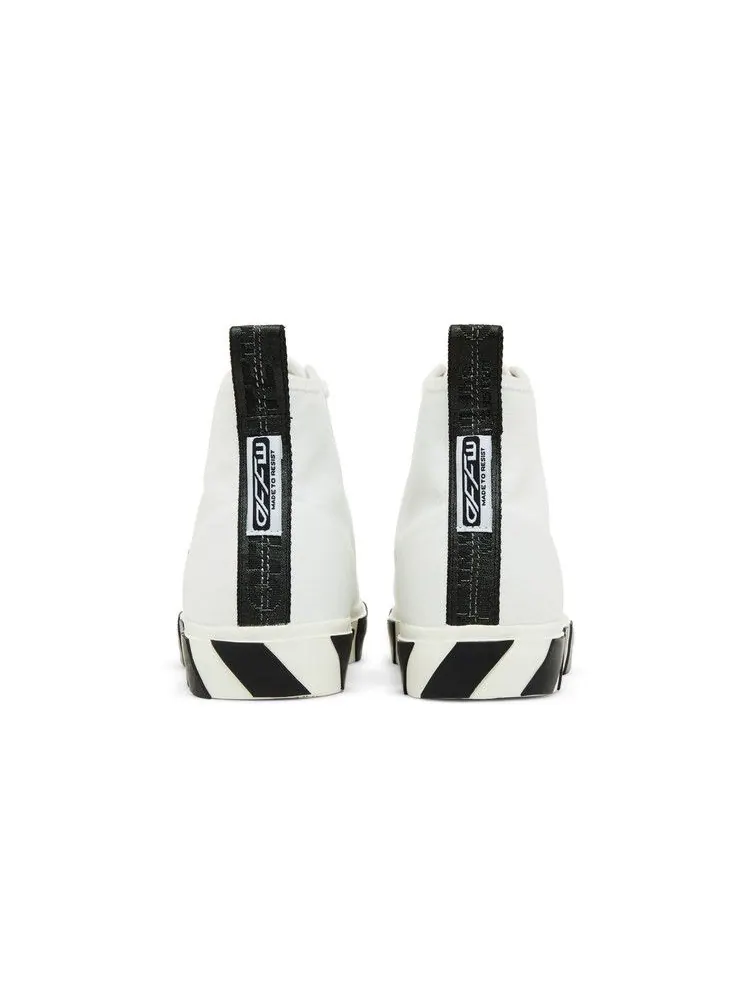 Кроссовки Off-White Off-White Vulc Sneaker Mid 'White Black' — изображение 7 из 9, белый/черный