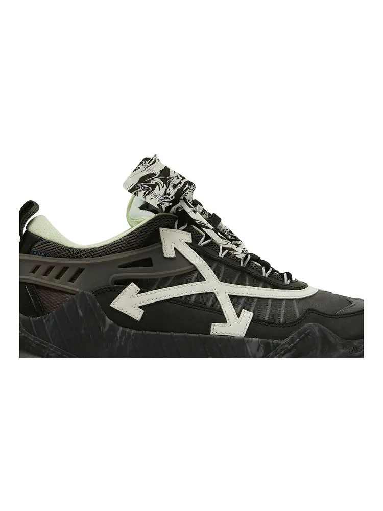 Кроссовки Off-White ODSY-1000 'Dark Grey' — изображение 2 из 8, серый