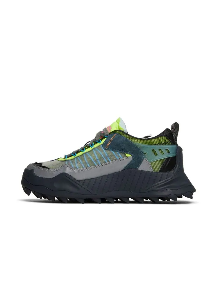 Кроссовки Off-White Off-White ODSY-1000 'Grey Lime' — изображение 4 из 9, серый//фиолетовый